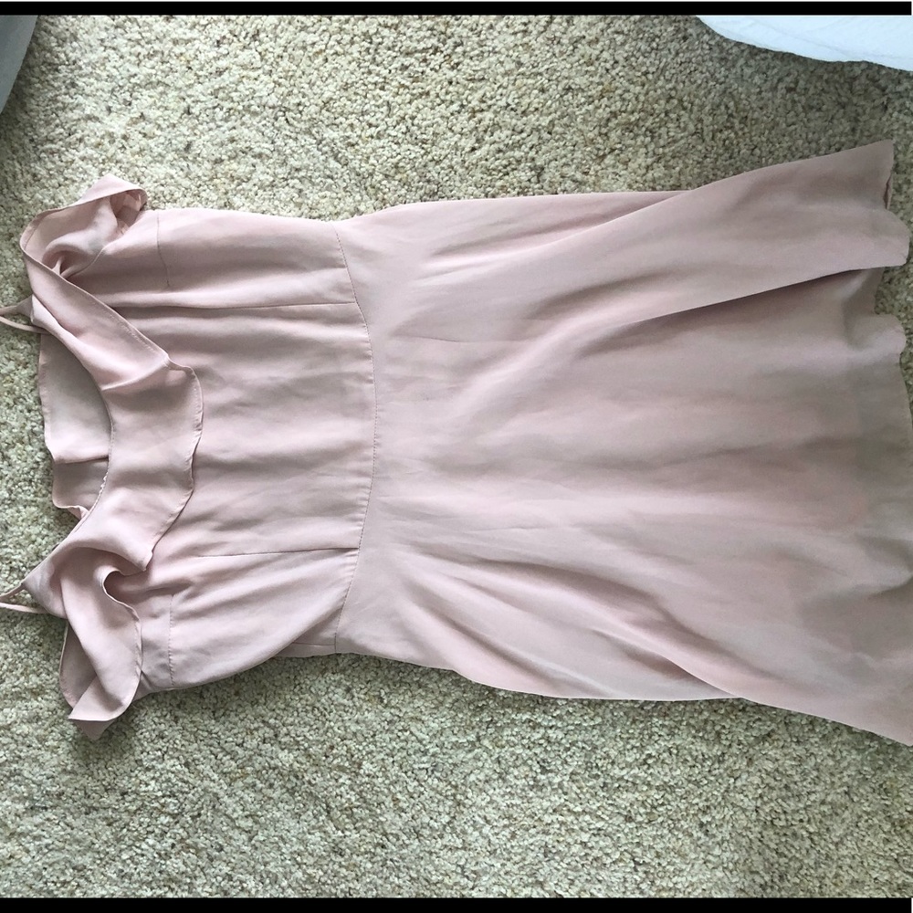 Blush dress